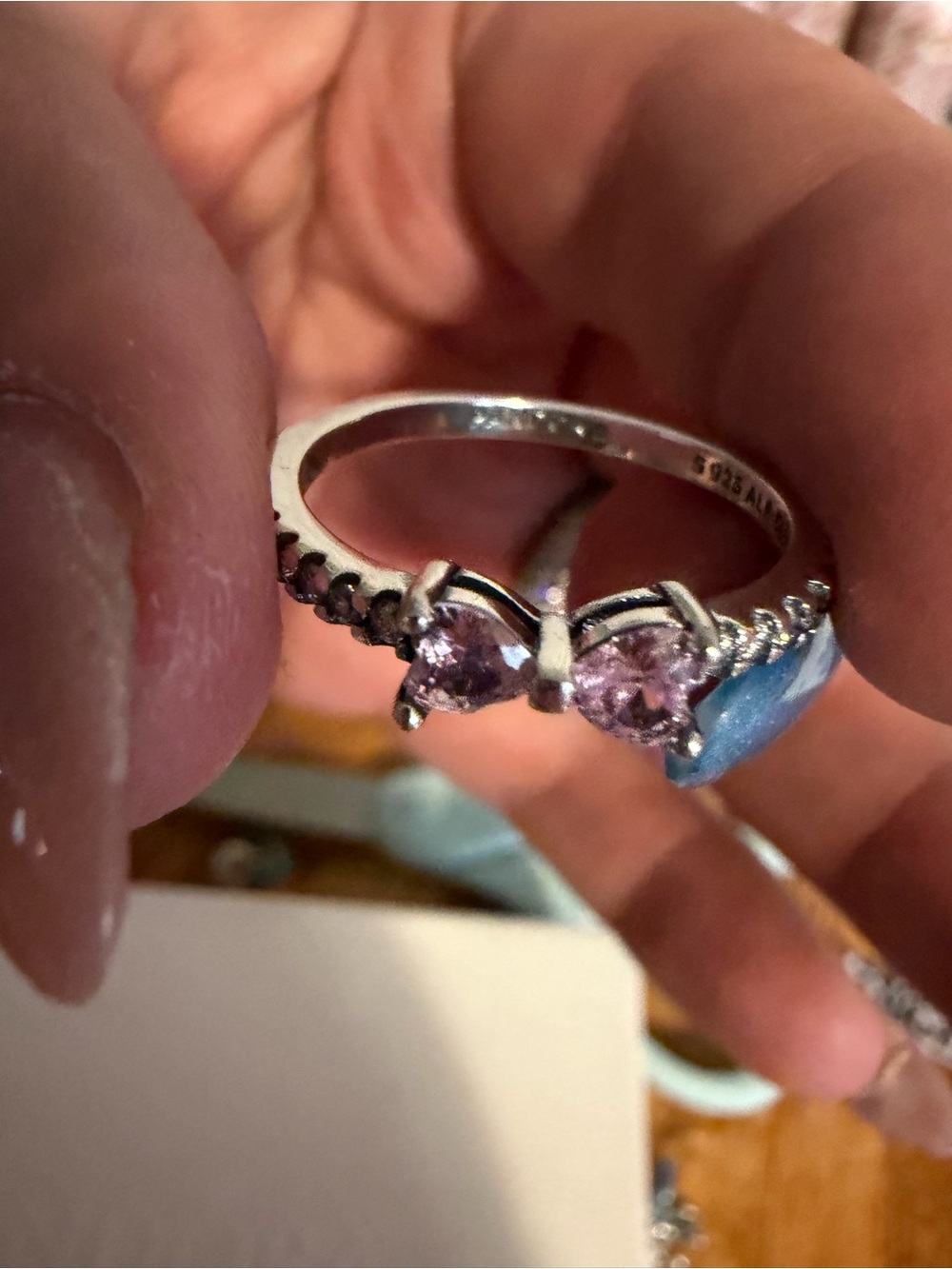 Pandora Sterling Silver Ring sz9